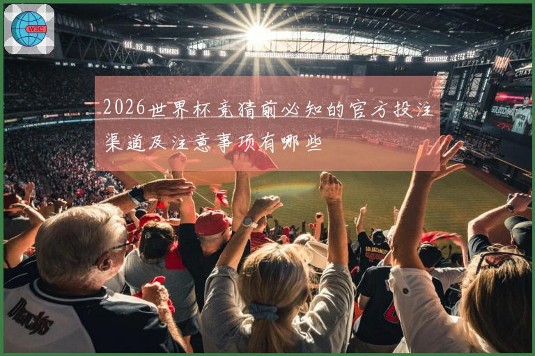 2026世界杯竞猜前必知的官方投注渠道及注意事项有哪些