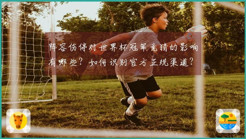 阵容伤停对世界杯冠军竞猜的影响有哪些?如何识别官方正规渠道?