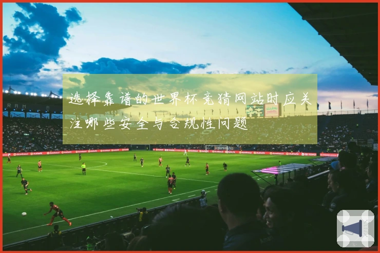 选择靠谱的世界杯竞猜网站时应关注哪些安全与合规性问题