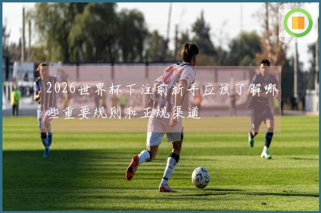 2026世界杯下注前新手应该了解哪些重要规则和正规渠道
